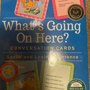 What’s Going on Here? Conversation Cards